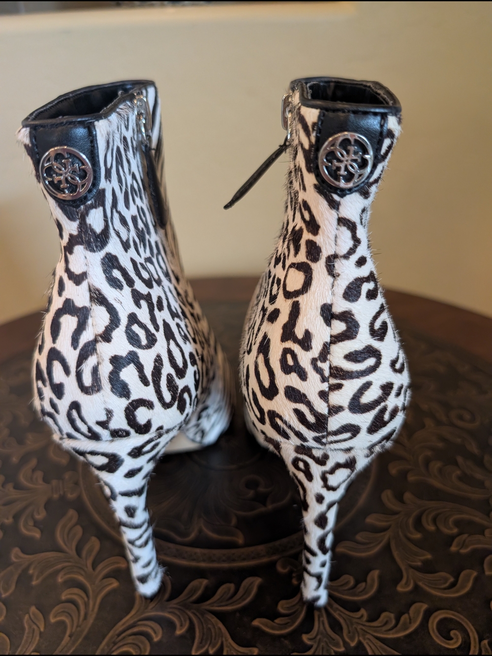 Guess Tabare Animal-Print Ankle Booties - Picture 4 of 13